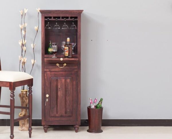 Sheesham Wood Bar Cabinets