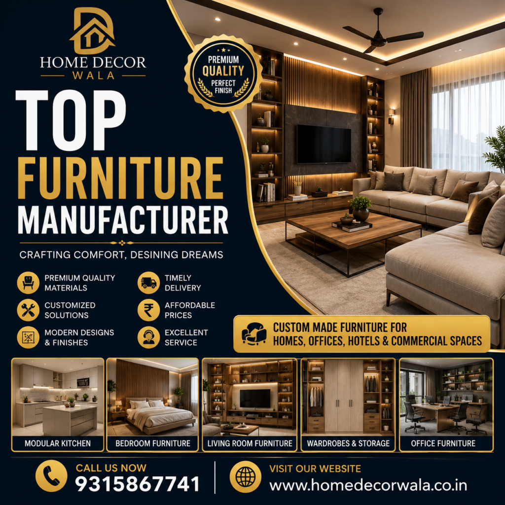 Top Furniture Manufacturer in Gurugram
