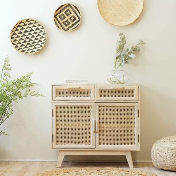 Hygge Cane & Mango Small Sideboard